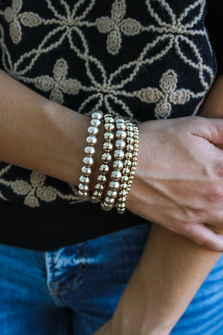 Precious Like Pearls Bracelet • Gold