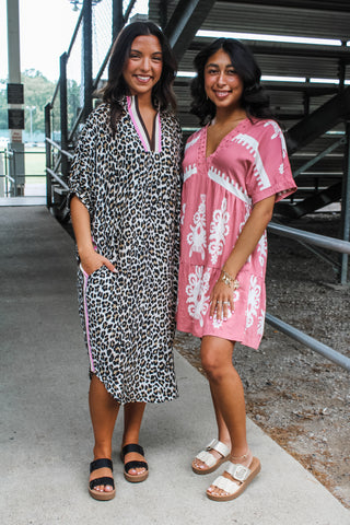 Summer Safari Pocket Dress • Leopard