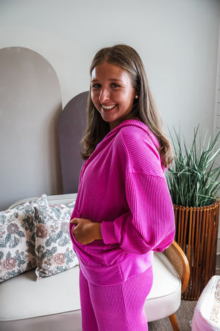 Everyday Favorite Pant Set • Fuchsia