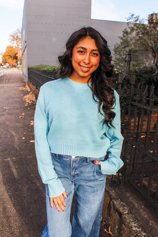 Bright & Bubbly Sweater • Blue