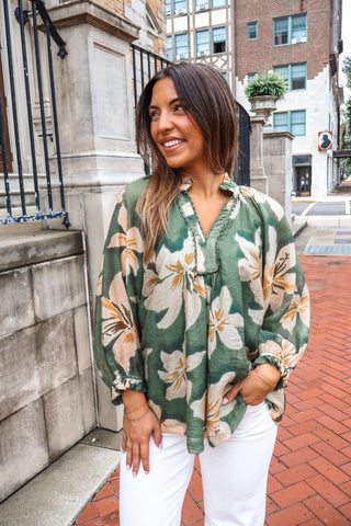 Lovely Lilies • Green