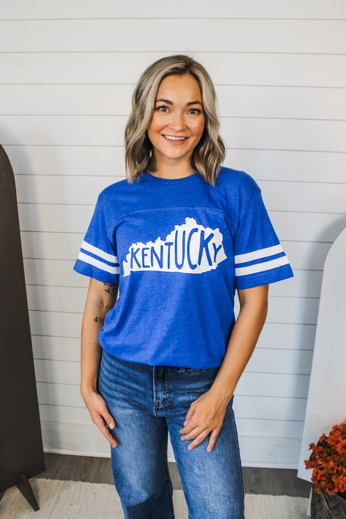 Kentucky Varsity Graphic Tee • Blue