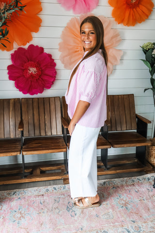 Meet Me There • Pink Stripes