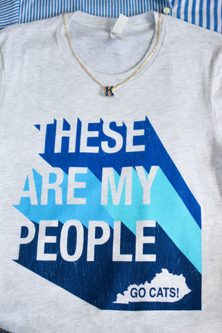 These Are My People Graphic Tee • Ash Grey - FINAL SALE