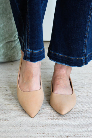 Pretty On Point Ballet Flat • Nude