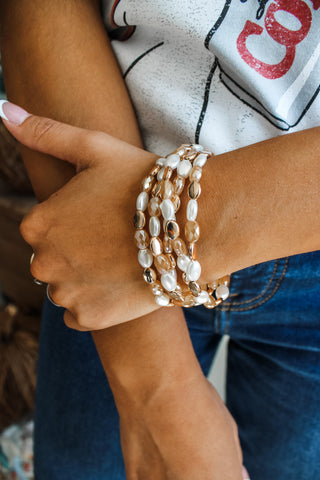 Cast A Spell Bracelet • Champagne