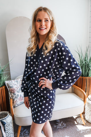 Fall Frenzy 7 • Black Dotted Skirt Set - FINAL SALE