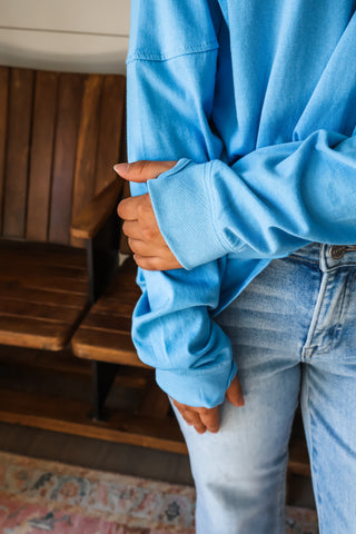 Modern Movement Crewneck• Sky Blue