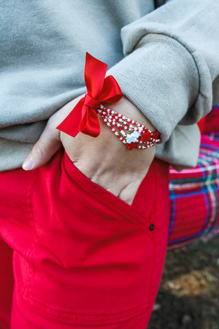 Joy To The World Bracelet • Red