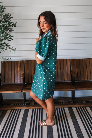Pretty Moments Dotted Mini • Green