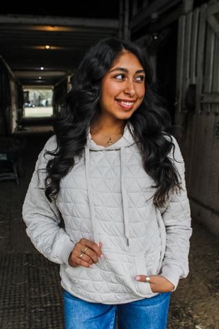 Sleigh The Day Pullover • Latte