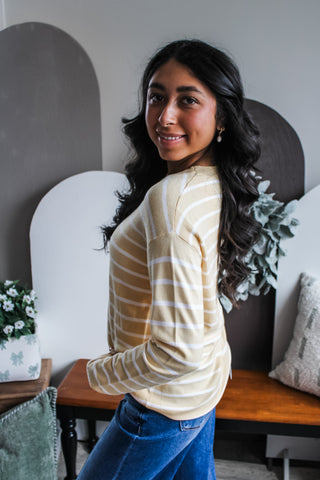 Stripes & Sunshine • Yellow