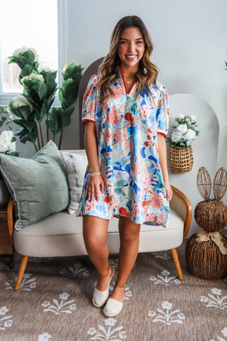 Garden Surprise • Blue Floral