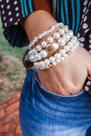 Great Gatherings Bracelet • Pearl