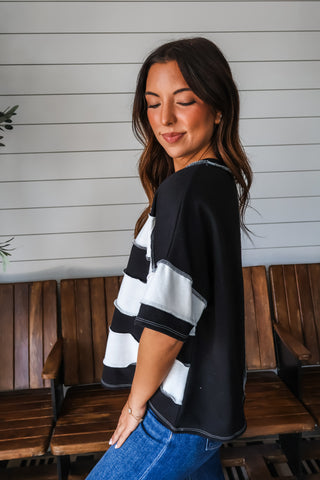 Post It Stripes • Black