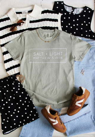 Salt & Light Graphic Tee • Sandstone