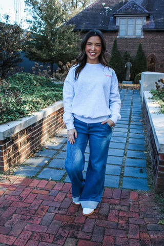 Jesus Loves You Sweatshirt • Ash Grey