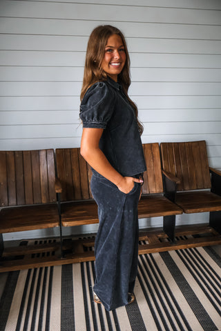 Meet Your Match Pants • Black