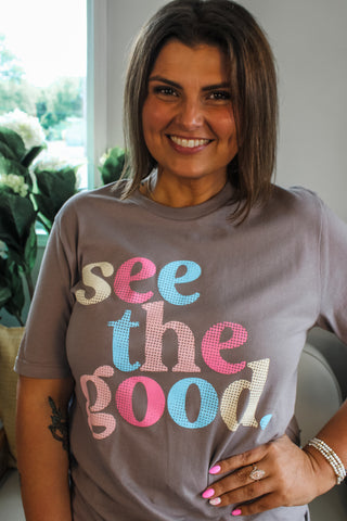 See The Good Graphic Tee • Graphite