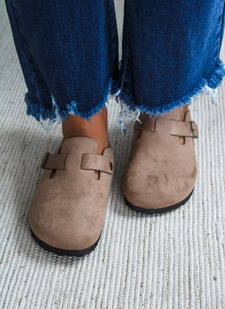 Rowan Soft Footbed Clog • Taupe