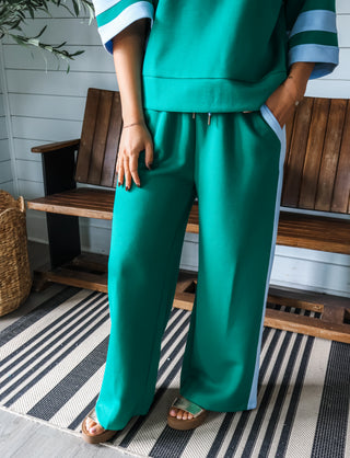 The Right Track Pant Set • Green