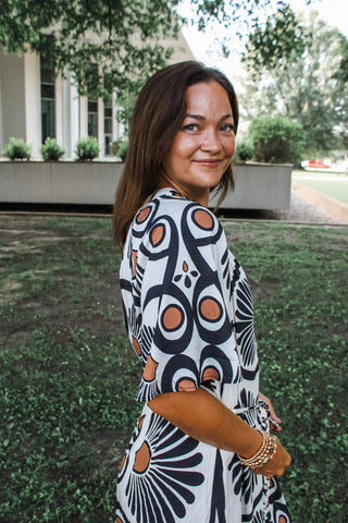 Statement Maker Midi • Ivory/Black