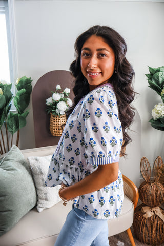 Precious & Pretty • Blue Floral