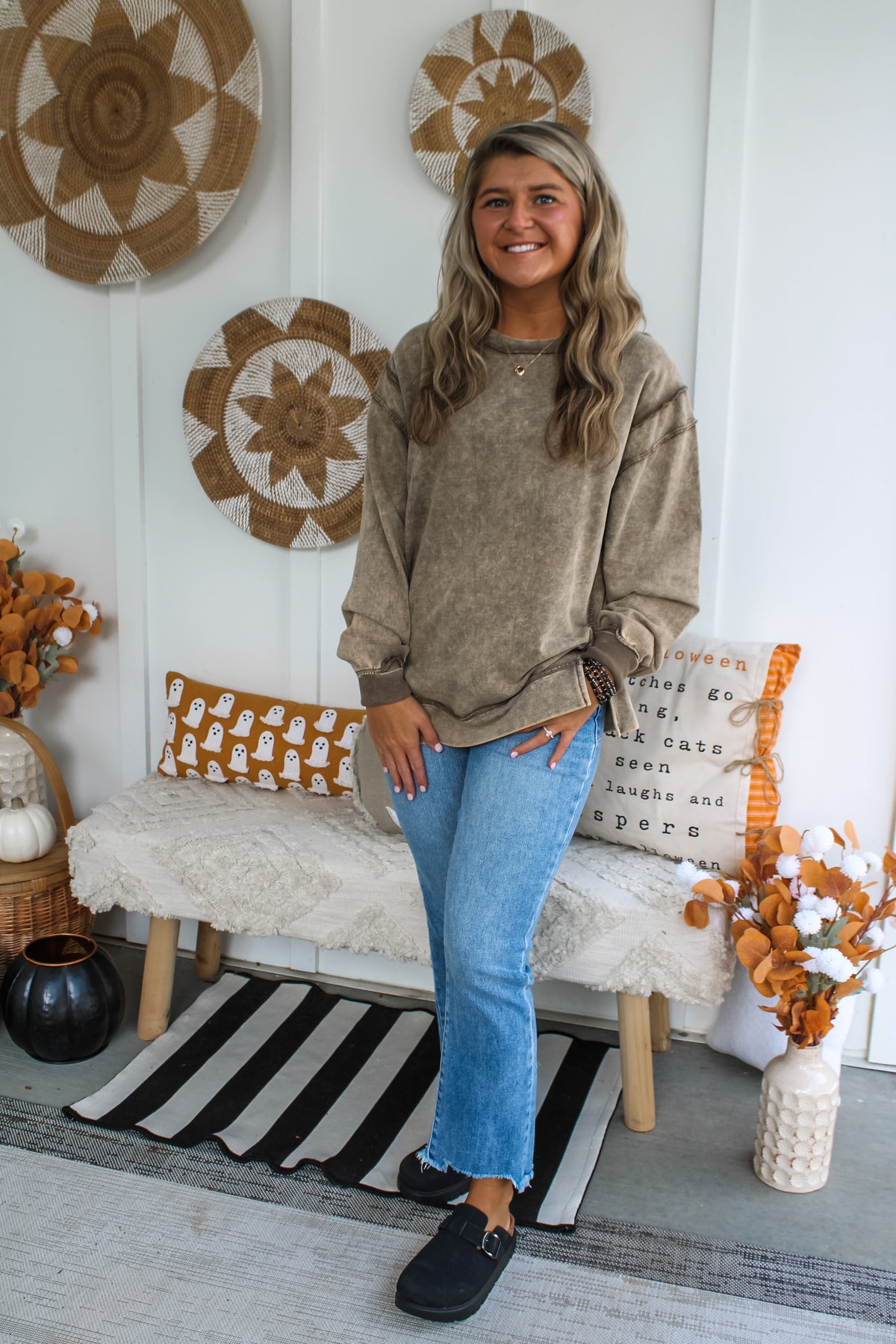 Fall Favorite Pullover • Wooden