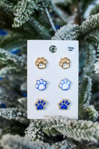 Wildcat Wonder Earring Set • Gold Multi