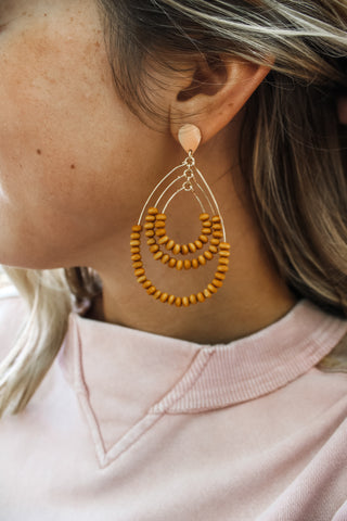 Good Harvest Earrings • Amber