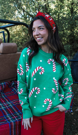 Candy Cane Wishes • Green