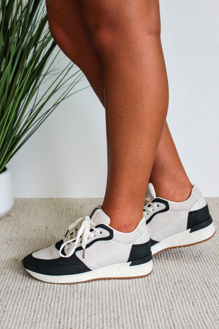 Courtside Chic Sneaker • Black