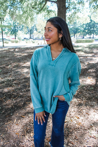 Weekend Hayrides • Teal