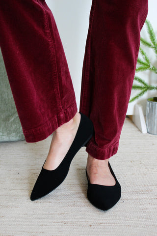 Pretty On Point Ballet Flat • Black