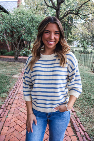 Fun-Filled Fall Days • Blue Stripe