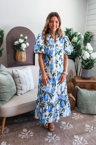 Beauty In Bloom • Blue Floral