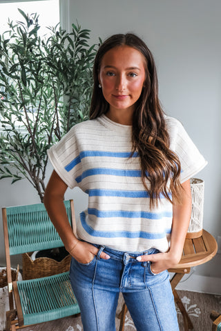 Endless Summer Stripe • Blue