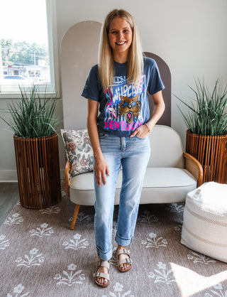 Starstruck Wildcats Graphic Tee • Denim