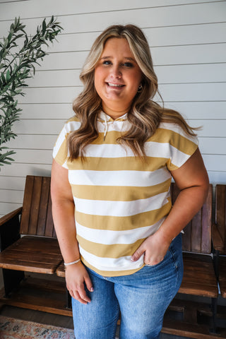 Beachside Stripes • Yellow