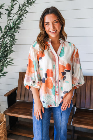 Gorgeous With Grace • Peach/Seafoam