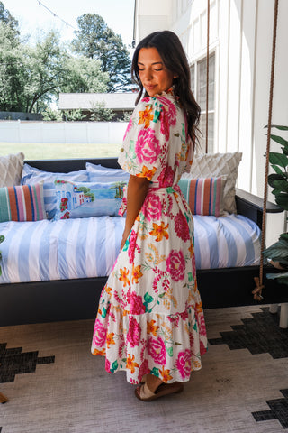 Summer Garden Midi • Cream Floral