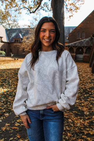 Winter Woodlands Pullover • Birch