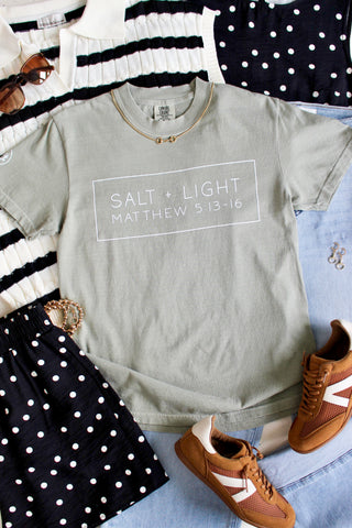 Salt & Light Graphic Tee • Sandstone