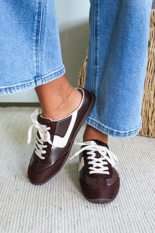 Mackay Mule Sneaker • Dark Chocolate