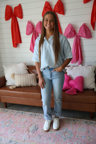 At First Sight • Blue Stripe