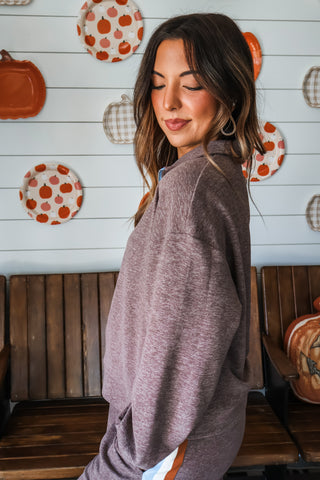 Autumn Skies Pant Set • Heather Brown