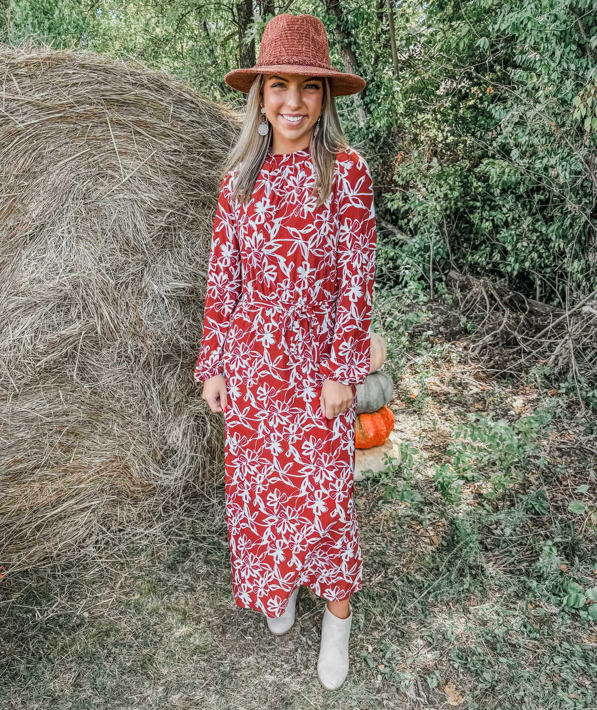 Autumn In Bloom Maxi • Spiced Cinnamon