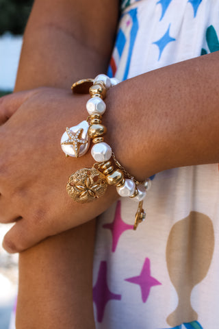 Treasure Trove Charm Bracelet • Gold