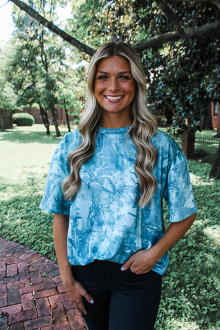 Camo cutie • moss teal - FINAL SALE