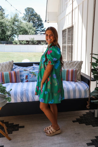 Lovely Moments • Green Floral